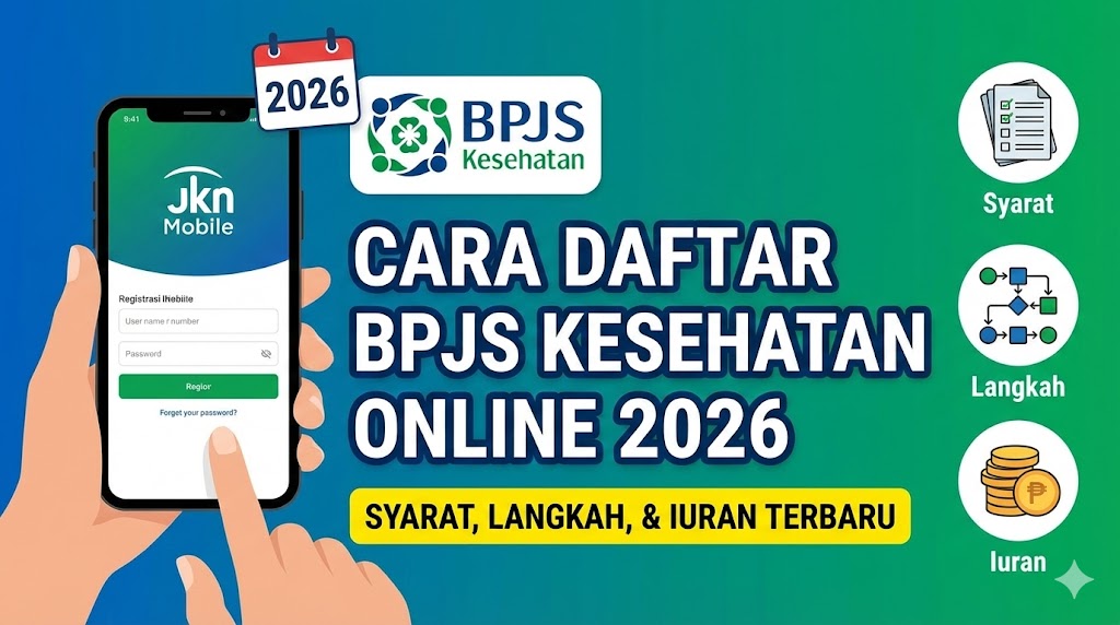 Cara Daftar BPJS Kesehatan Online 2026: Syarat, Langkah, dan Iuran Terbaru