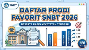 Daftar Prodi Favorit SNBT 2026 Beserta Rasio Keketatan Terbaru