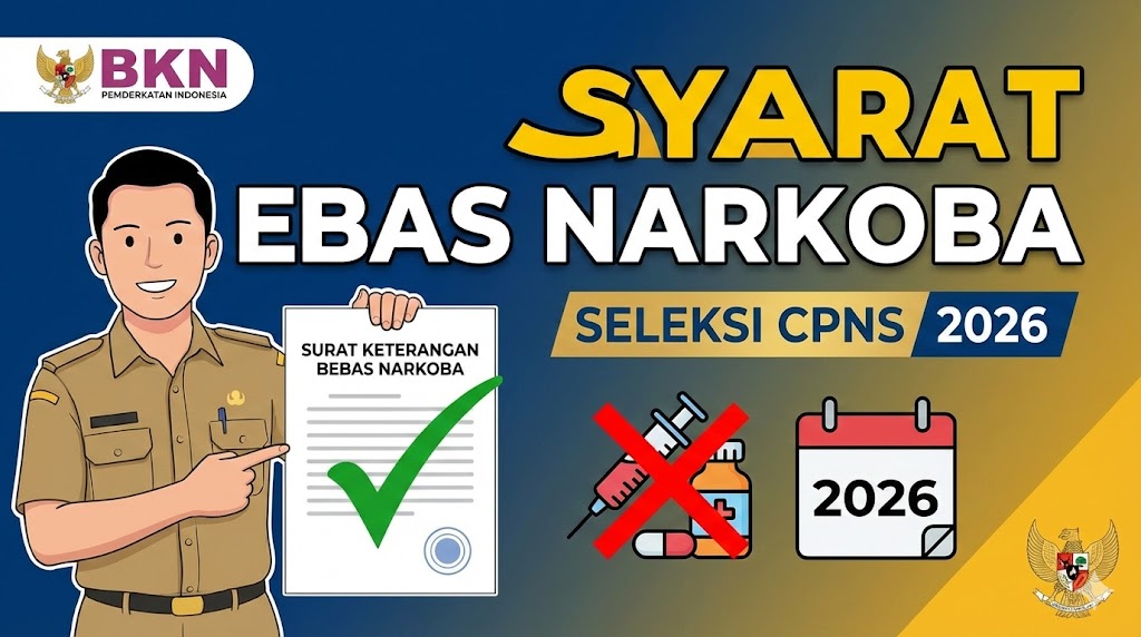 Syarat Bebas Narkoba untuk Seleksi CPNS 2026