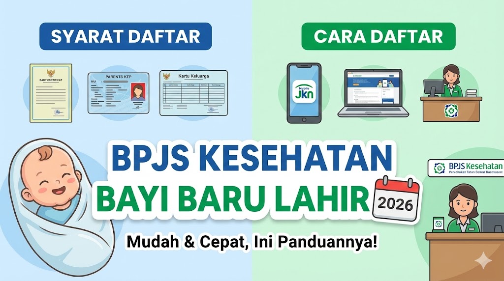 Syarat dan Cara Daftar BPJS Kesehatan untuk Bayi Baru Lahir 2026