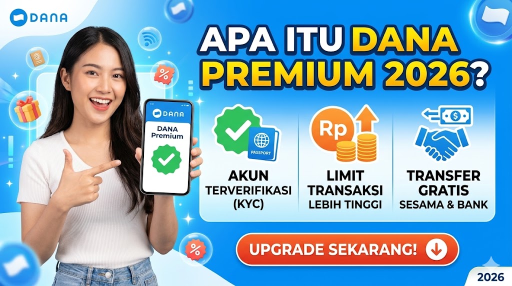 Apa Itu DANA Premium? Pengertian, Cara Upgrade, dan Manfaat Akun Terverifikasi 2026
