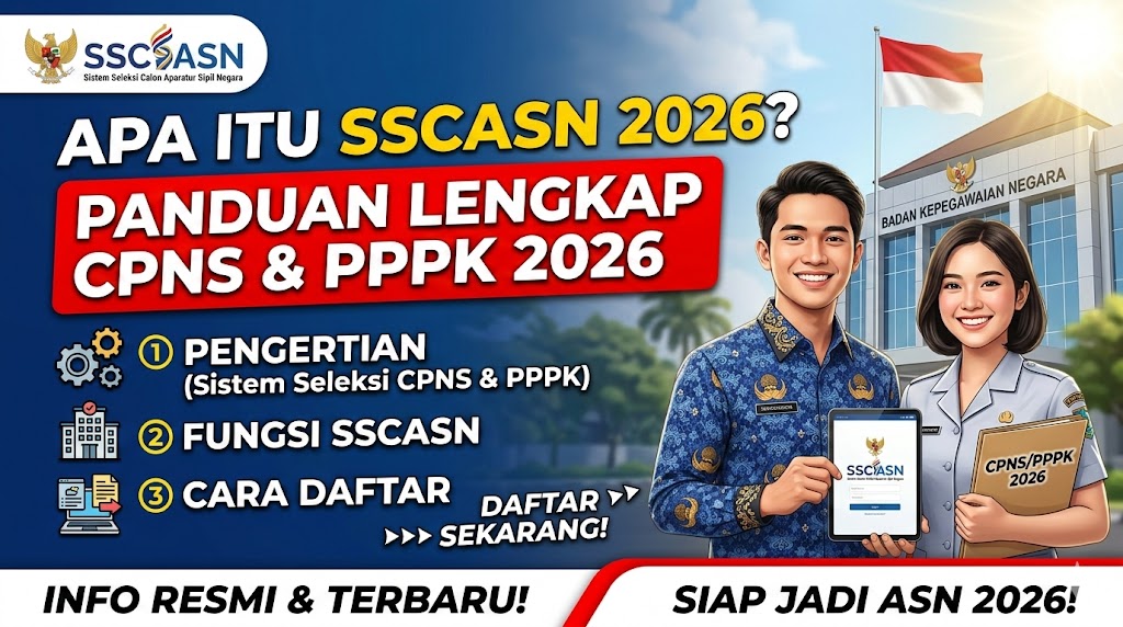 Apa Itu SSCASN 2026? Pengertian, Fungsi, dan Cara Daftar CPNS serta PPPK